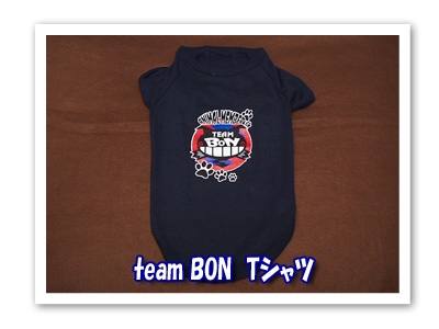 team BON紺色Ｔシャツ